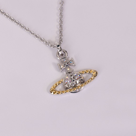 Vivienne Westwood Womens Silver Mayfair Bas Relief Pendant #3