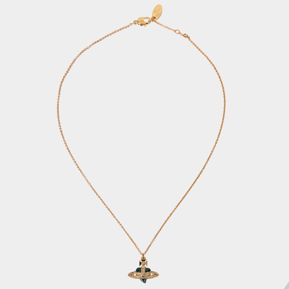 New Diamante Heart Pendant
