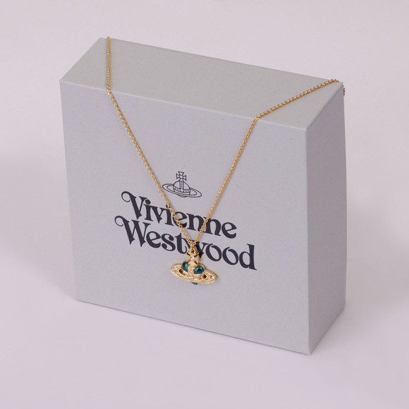 Vivienne Westwood Womens Gold New Diamante Heart Pendant #3