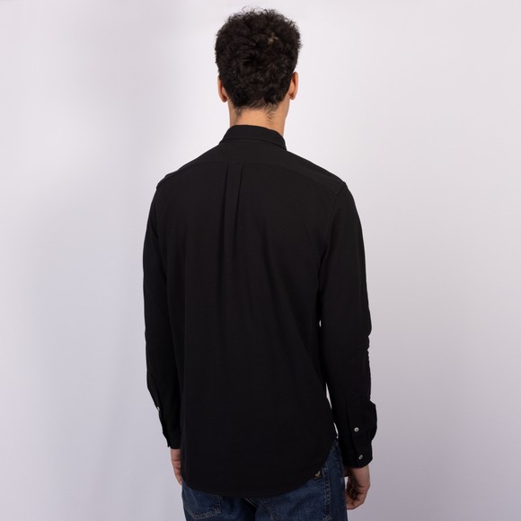 Polo Ralph Lauren Mens Black Featherweight Mesh Shirt #4