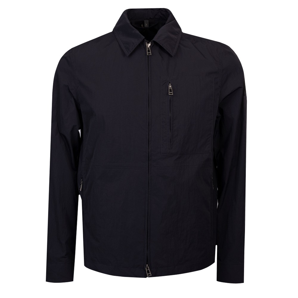 Nylon Grid Overshirt