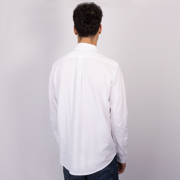 Polo Ralph Lauren Mens White Featherweight Mesh Shirt #4