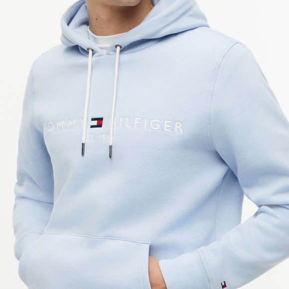 Tommy Hilfiger Mens Blue Logo Hoody main image