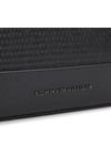 Tommy Hilfiger Mens Black Woven Wash Bag