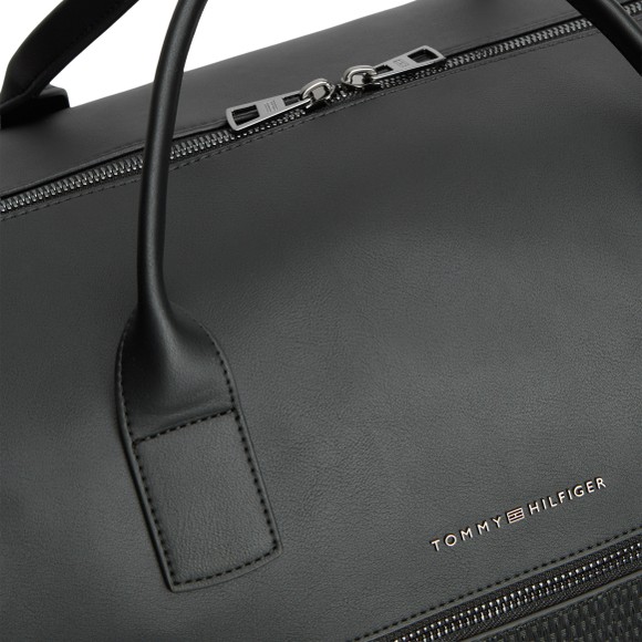 Tommy Hilfiger Mens Black Woven Duffle main image