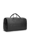 Tommy Hilfiger Mens Black Woven Duffle
