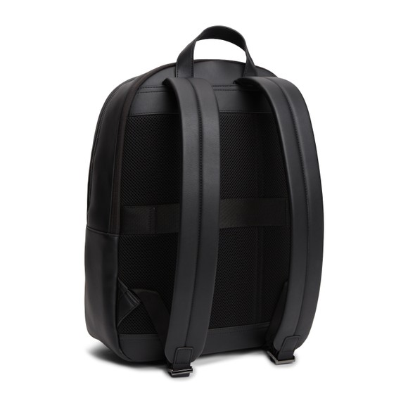 Tommy Hilfiger Mens Black Woven Backpack main image