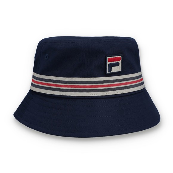Fila Mens Blue Jojo Heritage Stripe Bucket Hat main image