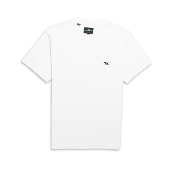 Rodd & Gunn Mens White The Gunn T-Shirt 2.0