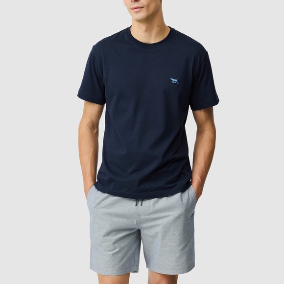 Rodd & Gunn Mens Blue The Gunn T-Shirt 2.0