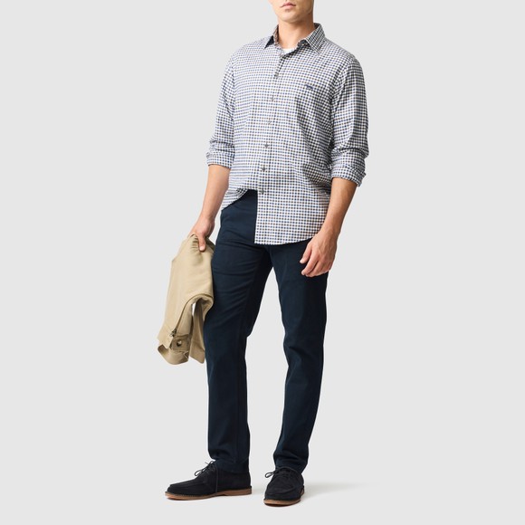 Rodd & Gunn Mens Blue Thomas Road Chino Pant main image