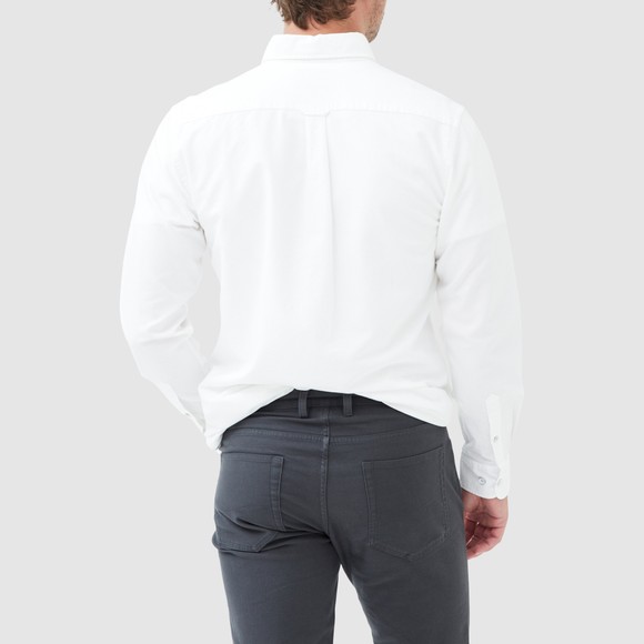Rodd & Gunn Mens White Gunn Oxford L/S Shirt main image