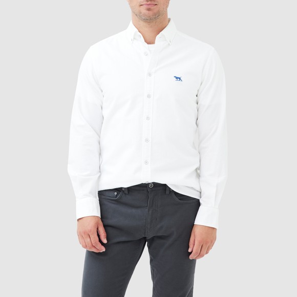 Rodd & Gunn Mens White Gunn Oxford L/S Shirt