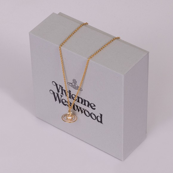 Vivienne Westwood Womens Gold Simonetta Bas Relief Pendant #3