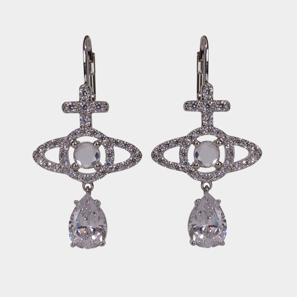 Vivienne Westwood Olympia QZ Drop Earrings | Oxygen Clothing