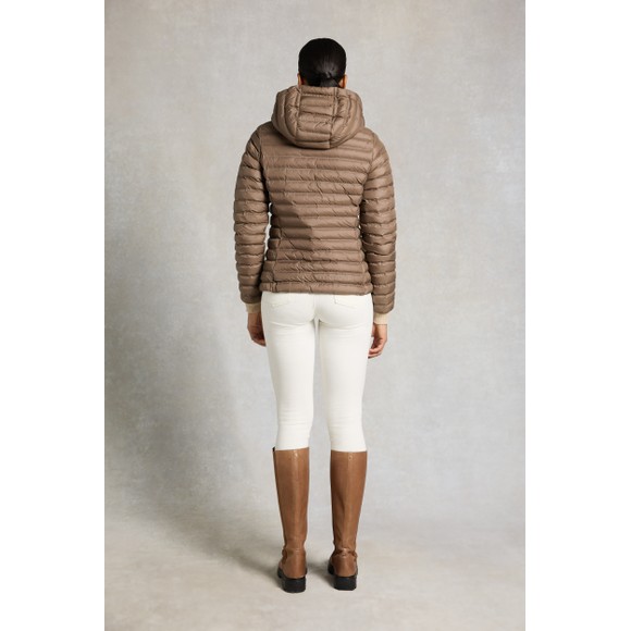 Holland Cooper Womens Brown Lightweight Puffer Jacket #4