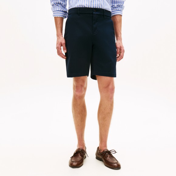 Tommy Hilfiger Mens Blue Harlem Chino Short