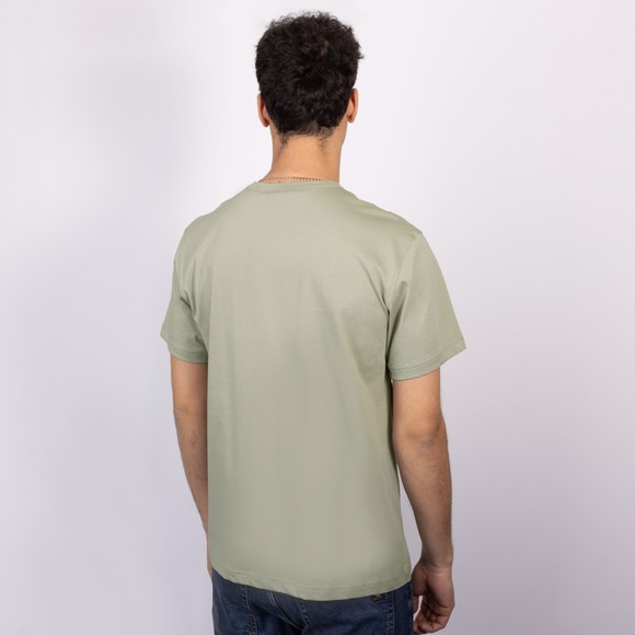 Belstaff Mens Green Patch Logo T Shirt #4