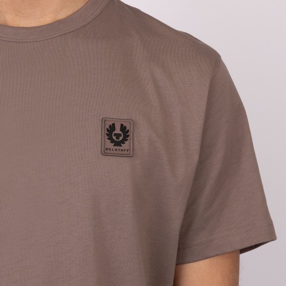 Belstaff Mens Grey Patch Logo T Shirt #3