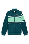 diadora Mens Green 80s Track Jacket