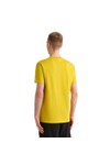 diadora Mens Yellow Short Sleeve Logo T-Shirt