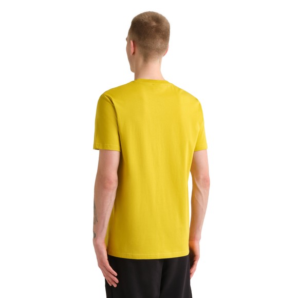 diadora Mens Yellow Short Sleeve Logo T-Shirt main image