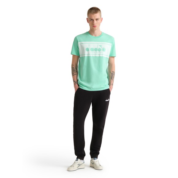 diadora Mens Green Short Sleeve Logo T-Shirt main image