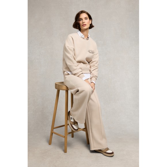 Holland Cooper Womens Beige Retro Trainer #4