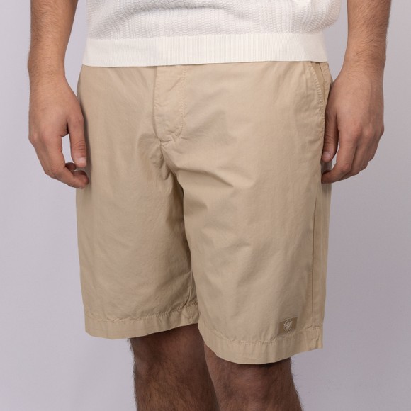 Emporio Armani Mens Beige Woven Bermuda Shorts #3