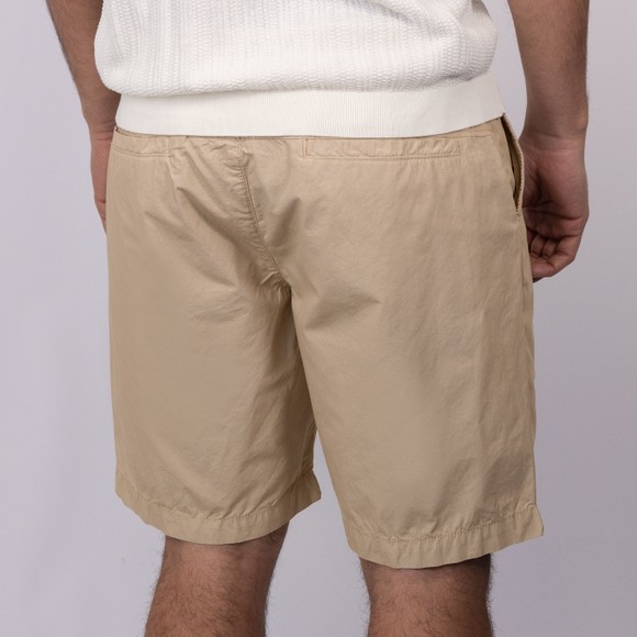Emporio Armani Mens Beige Woven Bermuda Shorts #4