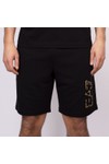 EA7 Emporio Armani Mens Black Train Special Logo Sweat Short