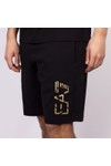 EA7 Emporio Armani Mens Black Train Special Logo Sweat Short