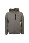 EA7 Emporio Armani Mens Grey Ventus7 Natural Full Zip Hoodie