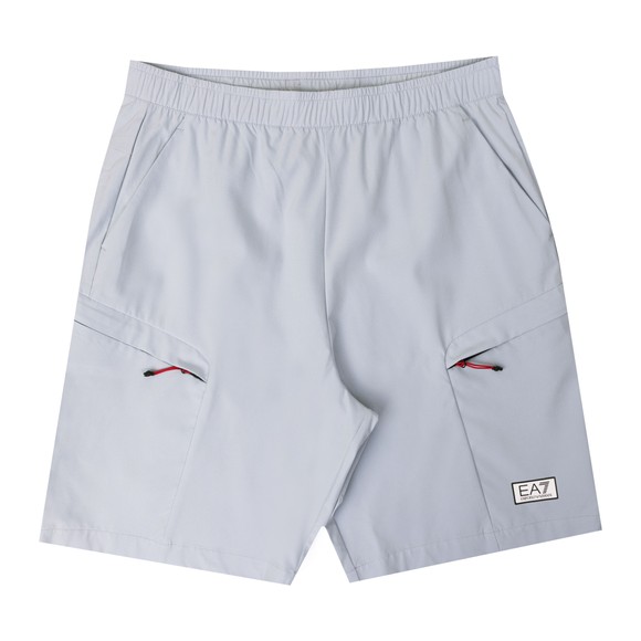 EA7 Emporio Armani Mens Blue Ventus7 Dynamic Athlete Technical Cargo Short