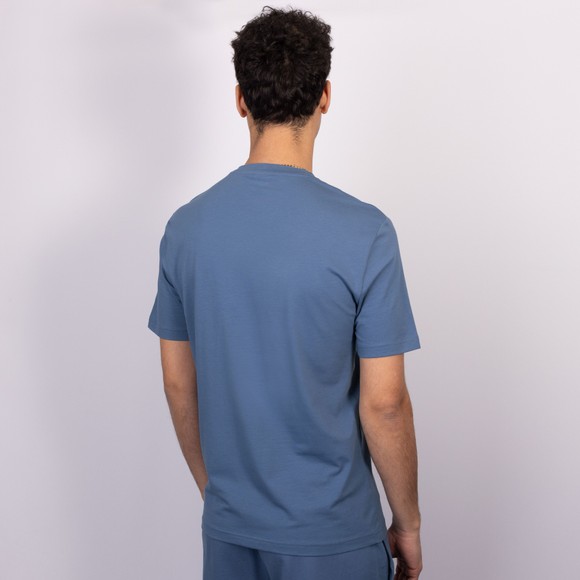 EA7 Emporio Armani Mens Blue Train Visibility Big Logo T-Shirt main image