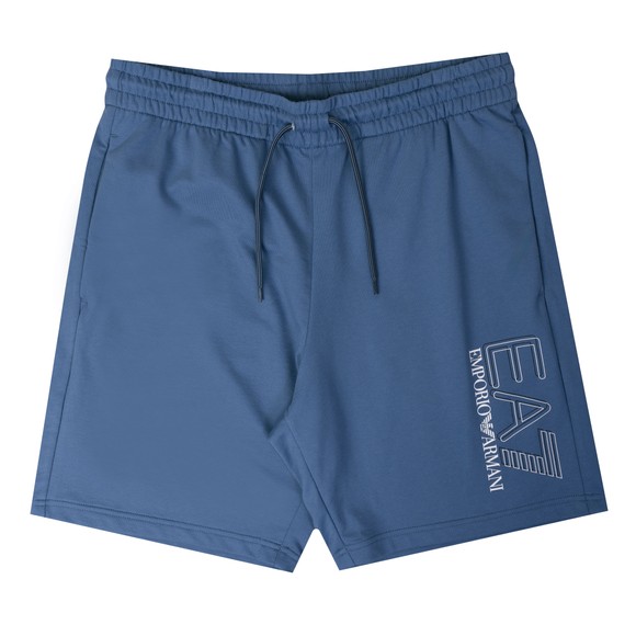 EA7 Emporio Armani Mens Blue Train Visibility Sweat Short