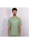 EA7 Emporio Armani Mens Green Train Visibility Big Logo T-Shirt