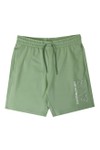 EA7 Emporio Armani Mens Green Train Visibility Sweat Short