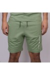 EA7 Emporio Armani Mens Green Train Visibility Sweat Short