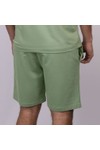 EA7 Emporio Armani Mens Green Train Visibility Sweat Short