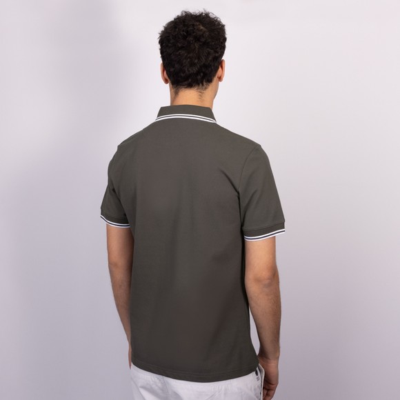 Pretty Green Mens Grey Rayner Polo main image