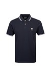 Pretty Green Mens Blue Rayner Polo
