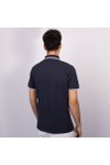 Pretty Green Mens Blue Rayner Polo