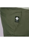 Pretty Green Mens Green Bostall Cargo Shorts