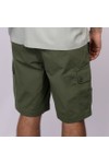 Pretty Green Mens Green Bostall Cargo Shorts