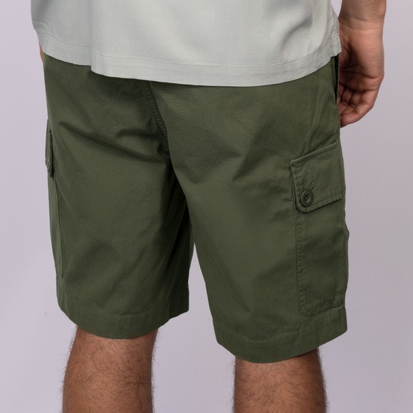 Pretty Green Mens Green Bostall Cargo Shorts main image