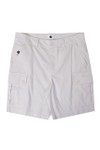 Pretty Green Mens Grey Bostall Cargo Shorts