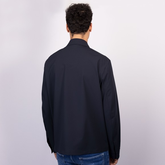 Duno Mens Blue Artemis Double Pocket Overshirt #4