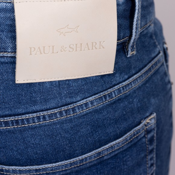 Paul & Shark Mens Blue Comfort Denim Jean  #4
