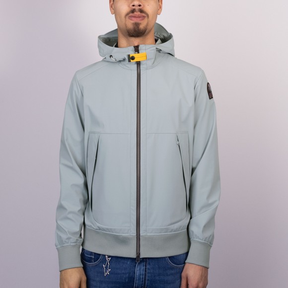 Parajumpers Mens Grey Abner Soft Shell Jacket #3